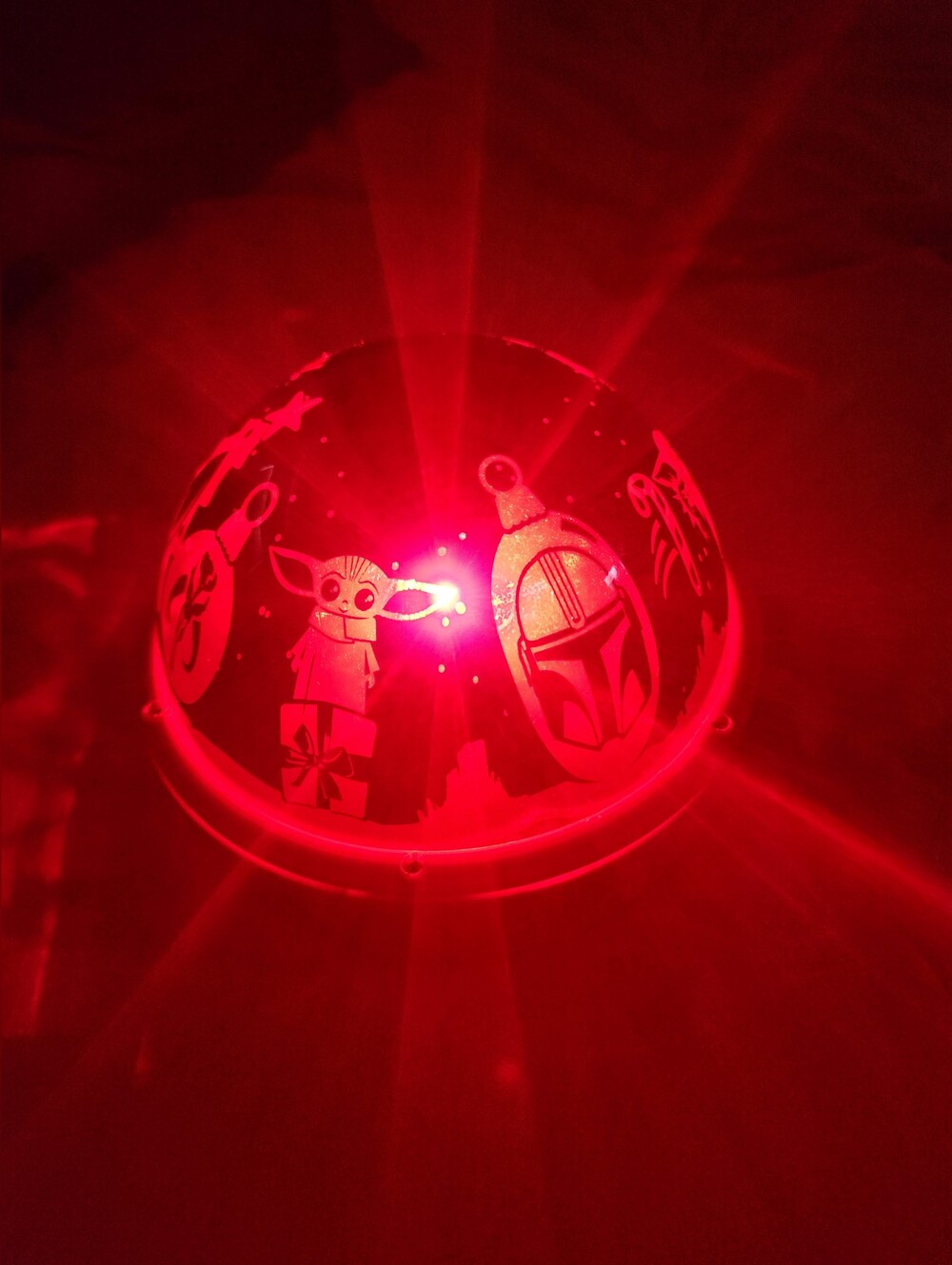 Star Wars Light Projector (Spins 360)